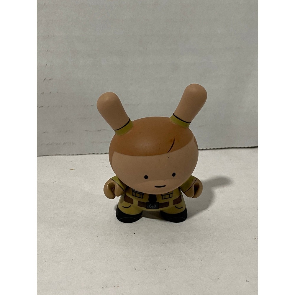 Kidrobot Dunny Huck Gee iPolice Urban Youth Outreach Program Tan Vinyl Figure 3"